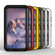 LOVE MEI Metal Shockproof Life Waterproof Dustproof Phone Case for Samsung Galaxy S23 5G - Yellow