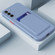 Skin Feel Card TPU Contrast Color Button Phone Case for Samsung Galaxy S23 5G - Gray