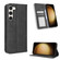 Magnetic Buckle Retro Texture Leather Phone Case for Samsung Galaxy S23+ 5G - Black