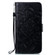 Sun Mandala Embossing Pattern Phone Leather Case for Samsung Galaxy S23+ 5G - Black