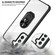 Shockproof Transparent TPU + Acrylic Phone Case for Samsung Galaxy S23+ 5G - Black Silver