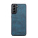 Denior PU Dual Card Slot Phone Case for Samsung Galaxy S23+ 5G - Blue