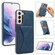 Ultra-thin Shockproof Phone Protective Case with Holder for Samsung Galaxy S23+ 5G - Blue