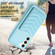 BF26 Wave Pattern Card Bag Holder Phone Case for Samsung Galaxy S23+ 5G - Blue