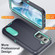 3 in 1 Rugged Holder Phone Case for Samsung Galaxy S23+ 5G - Dark Blue+Light Blue