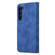 AZNS Skin Feel Calf Texture Flip Leather Phone Case for Samsung Galaxy S23+ 5G - Blue