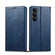 LC.IMEEKE RFID Anti-theft Leather Phone Case for Samsung Galaxy S23+ 5G - Blue