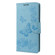 Butterfly Embossed Horizontal Flip Leather Phone Case for Samsung Galaxy S23+ 5G - Blue