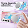 Marble Pattern Dual-side IMD Magsafe TPU Phone Case for Samsung Galaxy S23+ 5G - Blue Marble