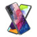 Colored Drawing Clear TPU Phone Protective Case for Samsung Galaxy S23+ 5G - Watercolor Pink Blue