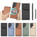 Samsung Galaxy S22+ 5G Carbon Fiber Leather Card Magsafe Magnetic Phone Case for Samsung Galaxy S23+ 5G - Brown