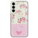 Bronzing Butterfly Flower TPU Phone Case for Samsung Galaxy S23+ 5G - Peony