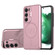 MagSafe Magnetic Invisible Camera Holder Phone Case for Samsung Galaxy S23+ 5G - Rose Gold