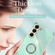 XINLI Straight Edge 6D Electroplate TPU Phone Case with Ring Holder for Samsung Galaxy S23+ 5G - Mint Green