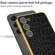 GKK Crocodile Texture Electroplating PU Protective Phone Case for Samsung Galaxy S23+ 5G - Green