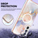 Marble Pattern Dual-side IMD Magsafe TPU Phone Case for Samsung Galaxy S23+ 5G - White Marble