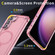 Skin Feel TPU + PC MagSafe Magnetic Phone Case for Samsung Galaxy S23+ 5G - Transparent Pink