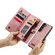 CaseMe 008 Detachable Multifunctional Leather Phone Case for Samsung Galaxy S23+ 5G - Pink