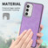 Skin-Feel Electroplating TPU Shockproof Phone Case for Samsung Galaxy S23+ 5G - Purple