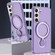 360 Degree Rotation Holder MagSafe Magnetic Phone Case for Samsung Galaxy S23+ 5G - Purple