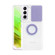 Sliding Camshield TPU Phone Case with Ring Holder for Samsung Galaxy S23+ 5G - Purple