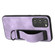 Wristband Holder Leather Back Phone Case for Samsung Galaxy S23+ 5G - Purple