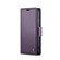 CaseMe 023 Butterfly Buckle Litchi Texture RFID Anti-theft Leather Phone Case for Samsung Galaxy S23+ 5G - Pearly Purple