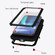 LOVE MEI Metal Shockproof Life Waterproof Dustproof Phone Case for Samsung Galaxy S23+ 5G - Red