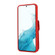 Card Slot Leather Phone Case for Samsung Galaxy S23+ 5G - Red