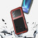 LOVE MEI Metal Shockproof Life Waterproof Dustproof Phone Case for Samsung Galaxy S23+ 5G - Silver