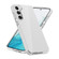 Two-color High-transparency TPU+TPE Phone Case for Samsung Galaxy S23+ 5G - Transparent White