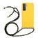 Wheat Straw Material + TPU Protective Case with Lanyard for Samsung Galaxy S23+ 5G - Yellow
