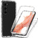 Integrated Transparent Gradient Color TPU + PC + PET Protective Phone Case for Samsung Galaxy S23+ 5G - Transparent