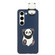 3D Lying Cartoon TPU Shockproof Phone Case for Samsung Galaxy S23+ 5G - Panda