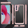 PC + TPU Phone Case with Lens Film for Samsung Galaxy S23+ 5G - Apricot
