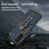 Armor Warrior Shockproof PC + TPU Phone Case for Samsung Galaxy S23 Ultra 5G - Blue