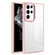 Clear Acrylic Soft TPU Phone Case for Samsung Galaxy S23 Ultra 5G - Pink