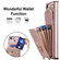 Ring Holder RFID Card Slot Phone Case with Long Lanyard for Samsung Galaxy S23 Ultra 5G - Rose Gold