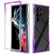 Transparent Gradient Color TPU + PC Protective Phone Case for Samsung Galaxy S23 Ultra 5G - Purple