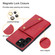 Double Buckle Magnetic Phone Case for Samsung Galaxy S23 Ultra 5G - Black