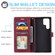 Skin Feel RFID Blocking Leather Phone Case for Samsung Galaxy S23 Ultra 5G - Red