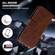 Samsung Galaxy S23 Ultra Skin Feeling Oil Leather Texture PU + TPU Phone Case for Samsung Galaxy S23 Ultra 5G - Brown