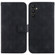 Double 8-shaped Embossed Leather Phone Case for Samsung Galaxy S23 Ultra 5G - Black