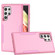 TPU + PC Shockproof Phone Case for Samsung Galaxy S23 Ultra 5G - Pink