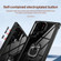 TPU + PC Lens Protection Phone Case with Ring Holder for Samsung Galaxy S23 Ultra 5G - Black