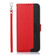 KHAZNEH Litchi Texture Leather RFID Phone Case for Samsung Galaxy S23 Ultra 5G - Red