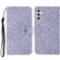 Samsung Galaxy A14 5G Ethnic Style Embossed Pattern Leather Phone Case for Samsung Galaxy S23 Ultra 5G - Purple