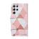 Colored Drawing Pattern Leather Phone Case for Samsung Galaxy S23 Ultra 5G - Marble