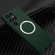 Carbon Fiber Texture MagSafe Magnetic Phone Case for Samsung Galaxy S23 Ultra 5G - Green