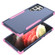 TPU + PC Shockproof Phone Case for Samsung Galaxy S23 Ultra 5G - Royal Blue+Pink